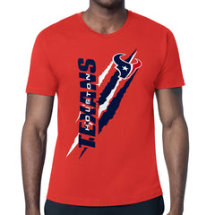 Starter Color Scratch T-Shirt - Houston Texans