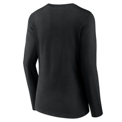 MLB Los Angeles Dodgers Women's Fastball Long Sleeve V-Neck T-Shirt