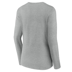 MLB Cincinnati Reds Women's Fastball Long Sleeve V-Neck T-Shirt