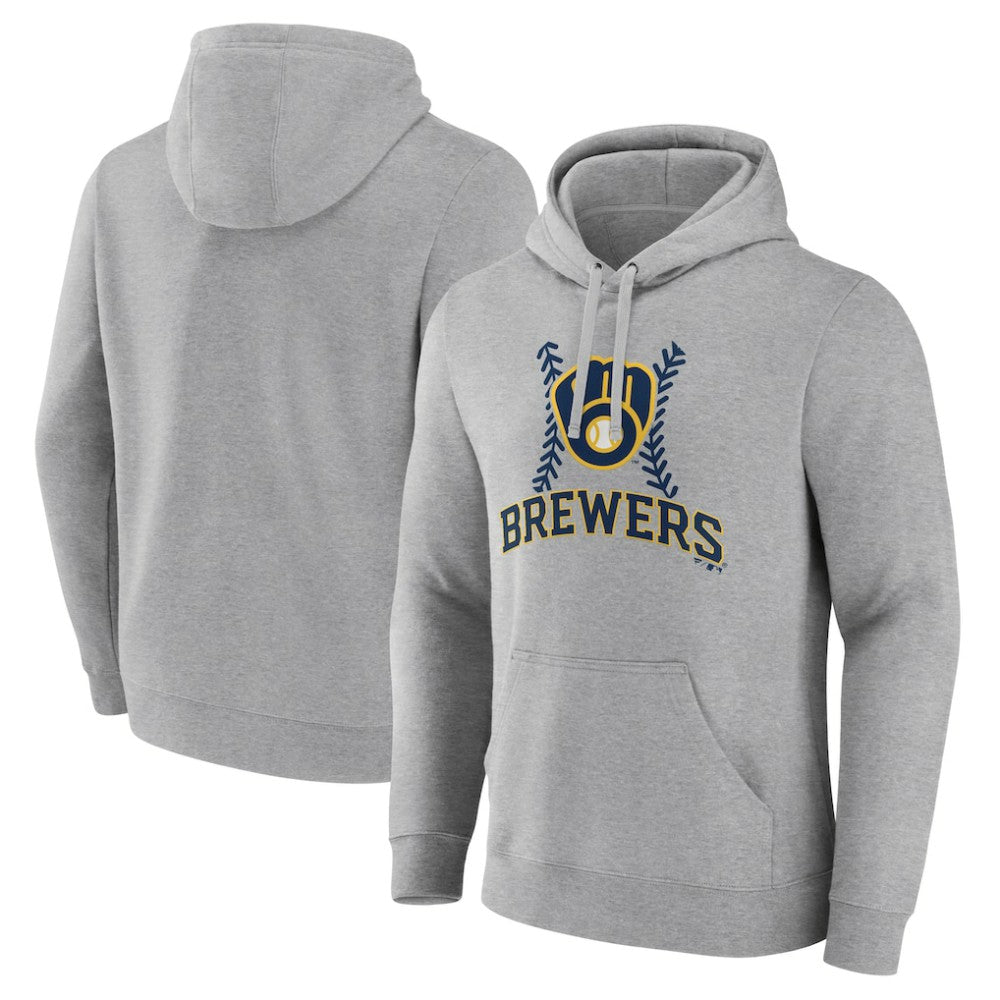 MLB Milwaukee Brewers Fastball Pullover Hoodie