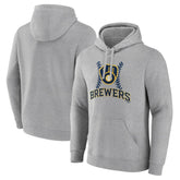 MLB Milwaukee Brewers Fastball Pullover Hoodie