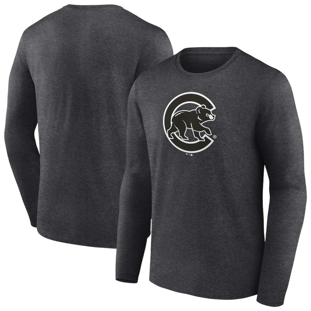 MLB Chicago Cubs Monochrome Long Sleeve T-Shirt