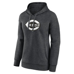 MLB Cincinnati Reds Women's Monochrome Pullover Hoodie