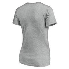 MLB Cincinnati Reds Women's Evanston Stencil V-Neck T-Shirt