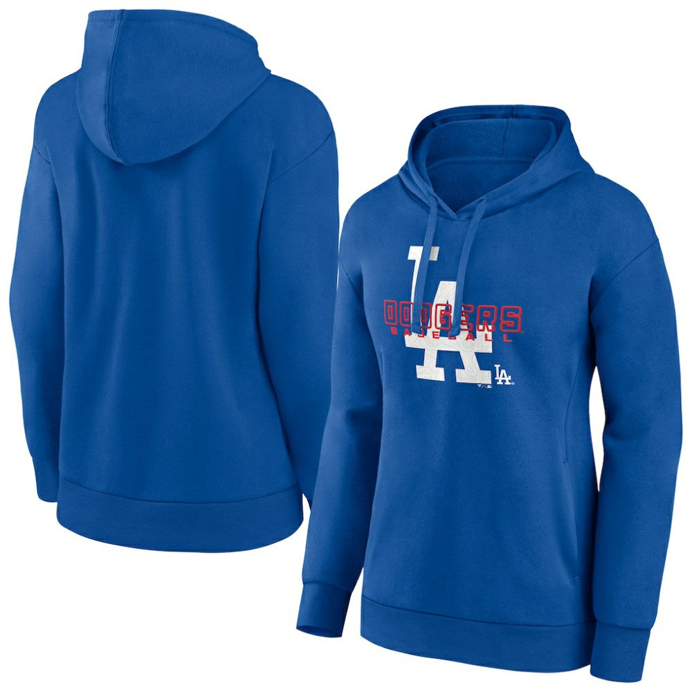 MLB Los Angeles Dodgers Women's Stellar Pullover Hoodie