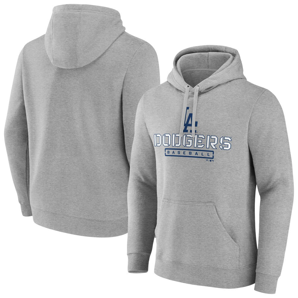 MLB Los Angeles Dodgers Evanston Stencil Pullover Hoodie