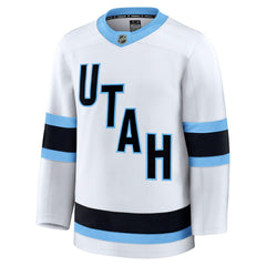 NHL White Utah Mammoth Fanatics Away Premium Jersey