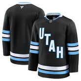 NHL Black Utah Mammoth Fanatics Home Premium Jersey