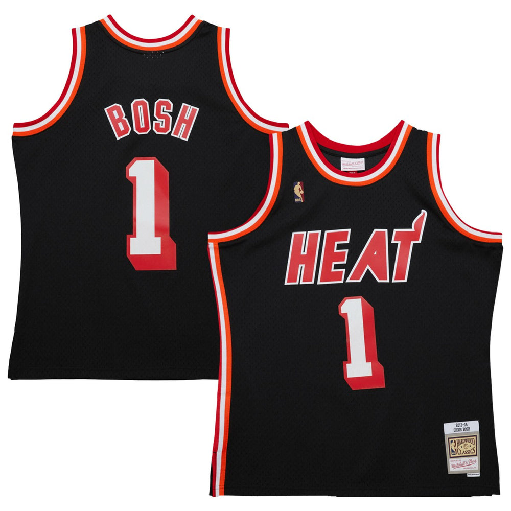 NBA Chris Bosh Miami Heat 2013/14 Hardwood Classics Swingman Jersey
