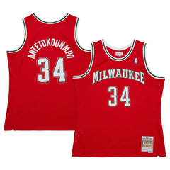 NBA Giannis Antetokounmpo Milwaukee Bucks 2014/15 Hardwood Classics Swingman Jersey