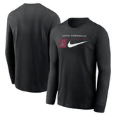 MLB Arizona Diamondbacks Nike Local Logo Swoosh Lockup Long Sleeve T-Shirt