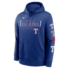 MLB Texas Rangers Nike Club Stack Pullover Hoodie