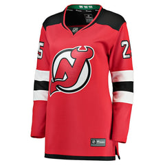NHL Red Jacob Markstrom New Jersey Devils Fanatics Women's Home Breakaway Jersey