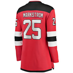 NHL Red Jacob Markstrom New Jersey Devils Fanatics Women's Home Breakaway Jersey
