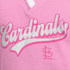 MLB St. Louis Cardinals New Era Girls Youth Mommy & Me Raglan V-Neck T-Shirt