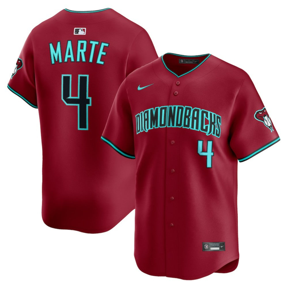 MLB Ketel Marte Arizona Diamondbacks Nike Alternate 2 Limited Player Jersey