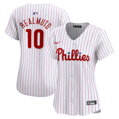 MLB J.T. Realmuto Philadelphia Phillies Nike Women's Home Limited Player Jersey – White