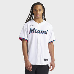 MLB Miami Marlins Nike Home Limited Jersey