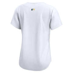MLB Athletics Nike Women's Home Limited Jersey – White