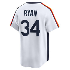 MLB Nolan Ryan Houston Astros Nike Throwback Cooperstown Collection Limited Jersey