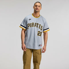 MLB Roberto Clemente Pittsburgh Pirates Nike Throwback Cooperstown Collection Limited Jersey