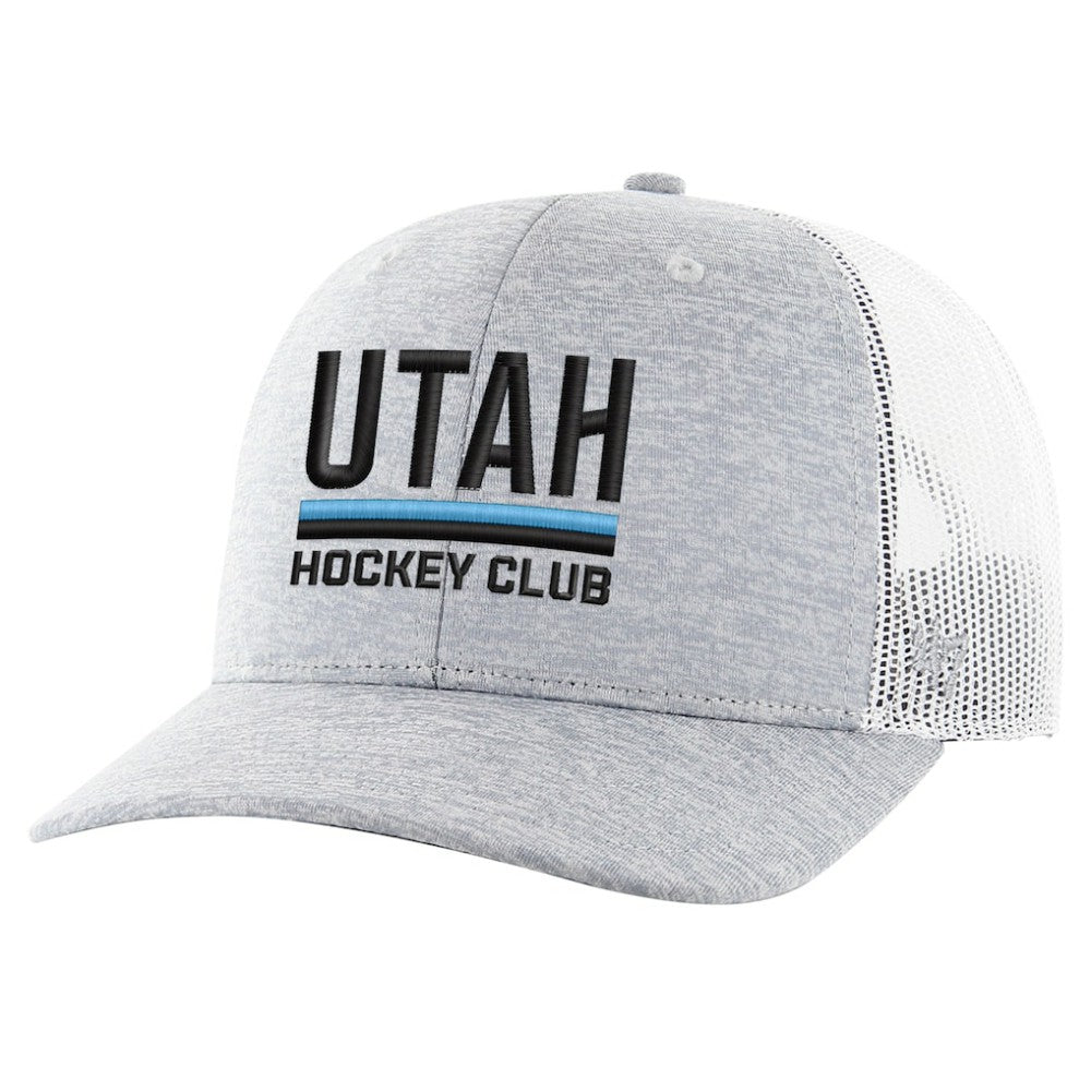 NHL Gray Utah Hockey Club '47 Harrington Adjustable Trucker Hat