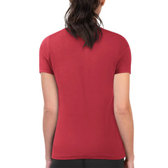 MLB Cincinnati Reds G-III 4Her by Carl Banks Women's Super-Slim Fit Lightweight Flowers Graphic T-Shirt