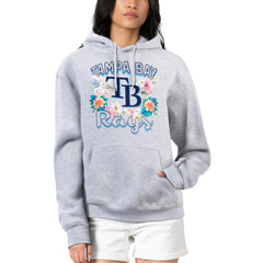 MLB Tampa Bay Rays G-III 4Her by Carl Banks Women's Flowers Graphic Pullover Hoodie