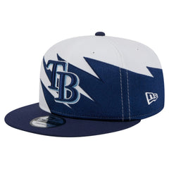 MLB Tampa Bay Rays New Era Jagged 9FIFTY Snapback Hat