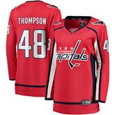 NHL Red Logan Thompson Washington Capitals Fanatics Women's Home Breakaway Jersey