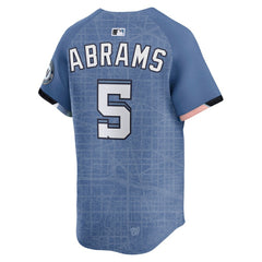 MLB CJ Abrams Washington Nationals Nike 2025 City Connect Limited Jersey