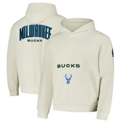 NBA Milwaukee Bucks The Wild Collective Unisex Corduroy Tri-Blend Pullover Hoodie