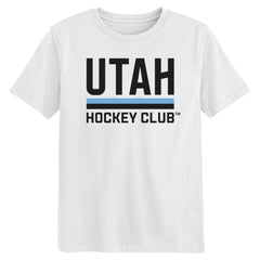 NHL White Utah Hockey Club Preschool Secondary Logo T-Shirt
