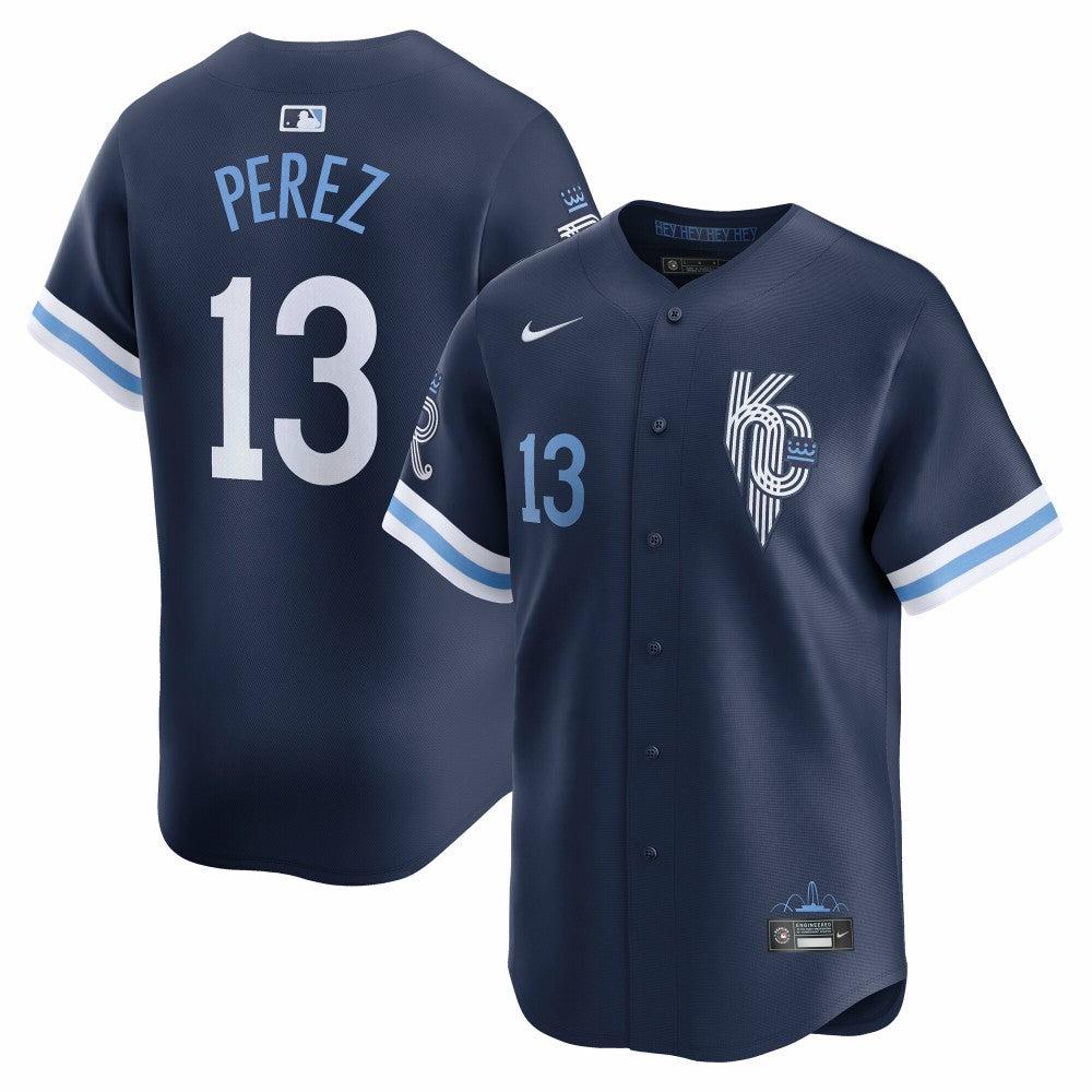MLB Salvador Perez Kansas City Royals Nike City Connect Limited Jersey