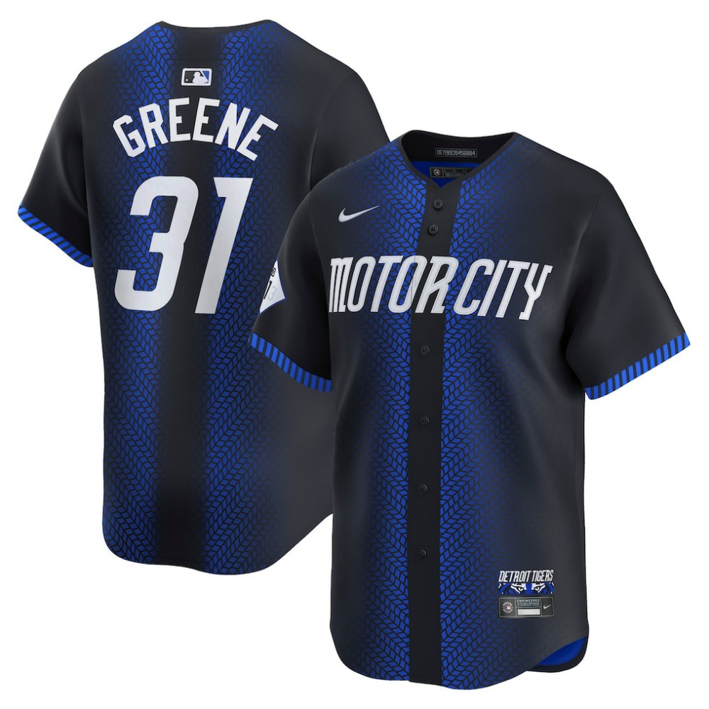 MLB Riley Greene Detroit Tigers Nike City Connect Limited Jersey