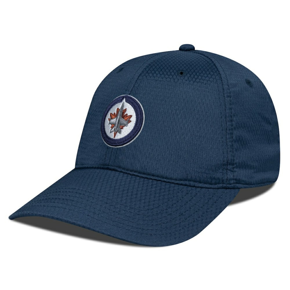 NHL Navy Winnipeg Jets Levelwear Matrix Adjustable Hat