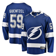 NHL Blue Jake Guentzel Tampa Bay Lightning Fanatics Home Premier Breakaway Player Jersey