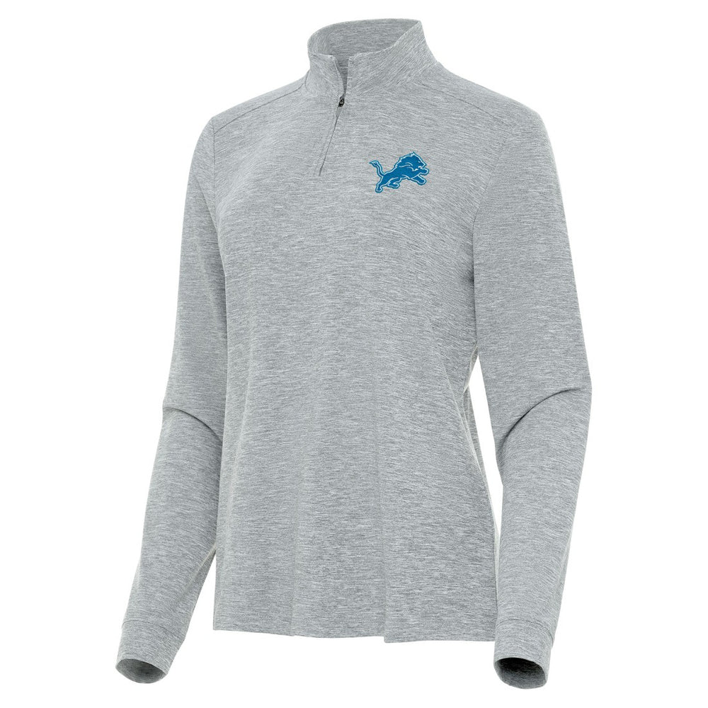 Antigua Women's Mentor Quarter-Zip Jacket - Detroit Lions