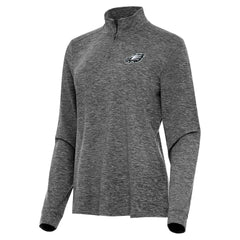 Antigua Women's Mentor Quarter-Zip Jacket - Philadelphia Eagles