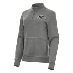 Antigua Women's Crush Quarter-Zip Jacket - Baltimore Ravens