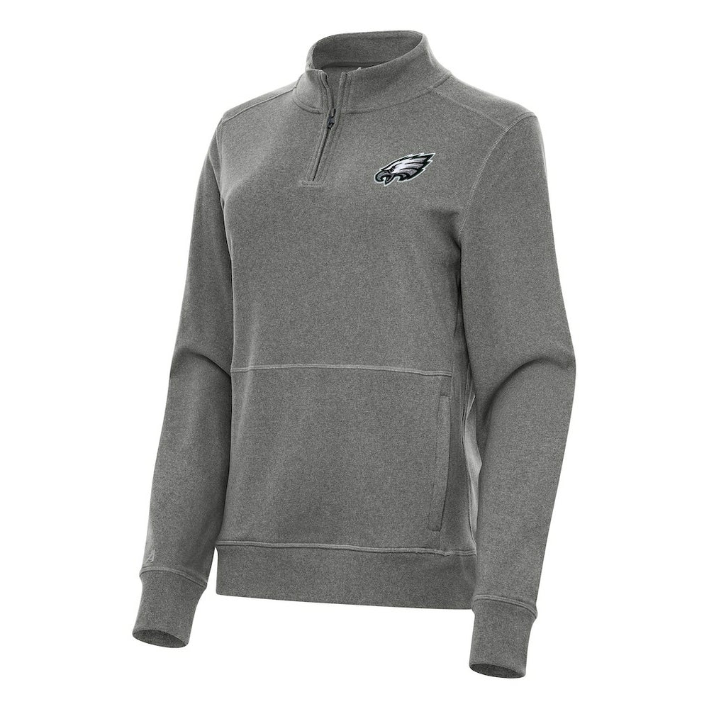 Antigua Women's Crush Quarter-Zip Jacket - Philadelphia Eagles