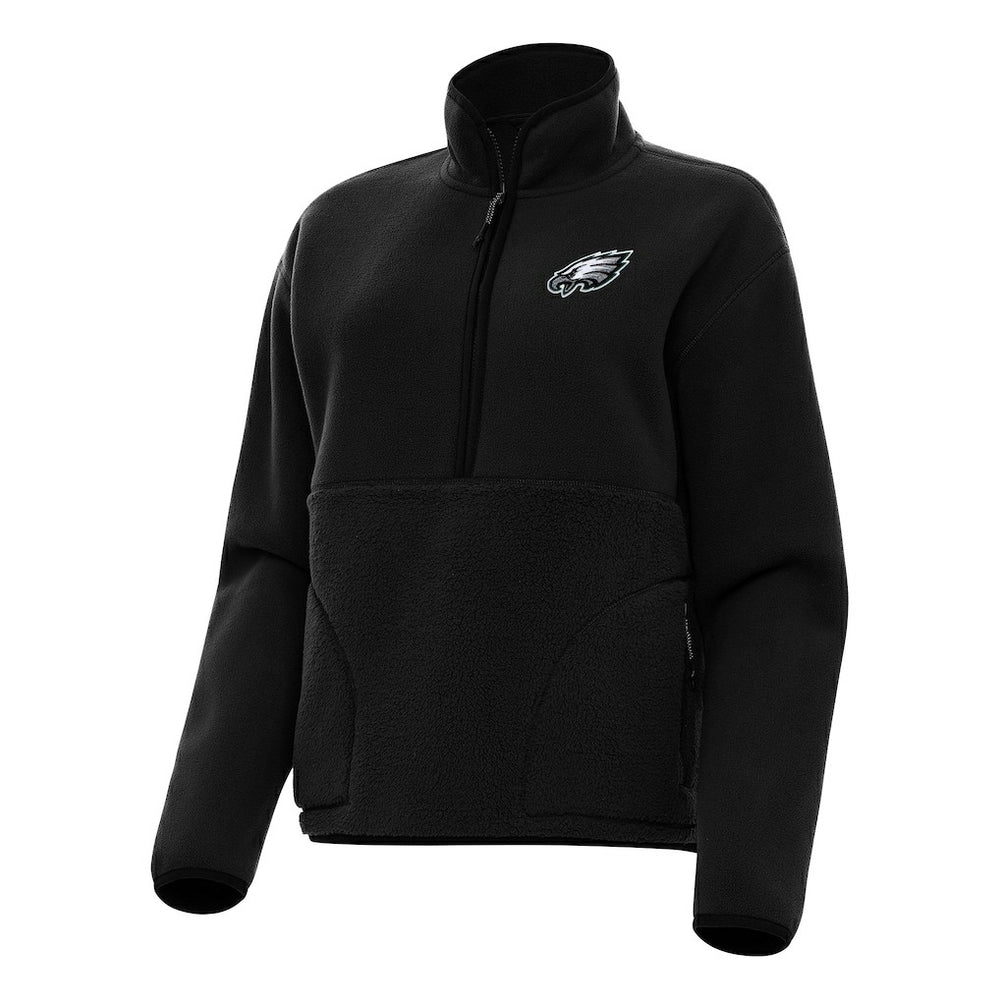 Antigua Women's Figure Half-Zip Sweatshirt - Philadelphia Eagles