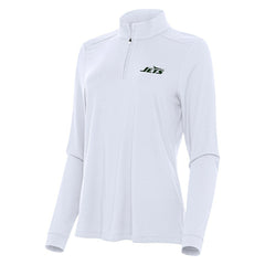 Antigua Women's Intent Quarter-Zip Sweatshirt - New York Jets