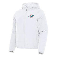 Antigua Women's Universe Full-Zip Hoodie Jacket - Miami Dolphins