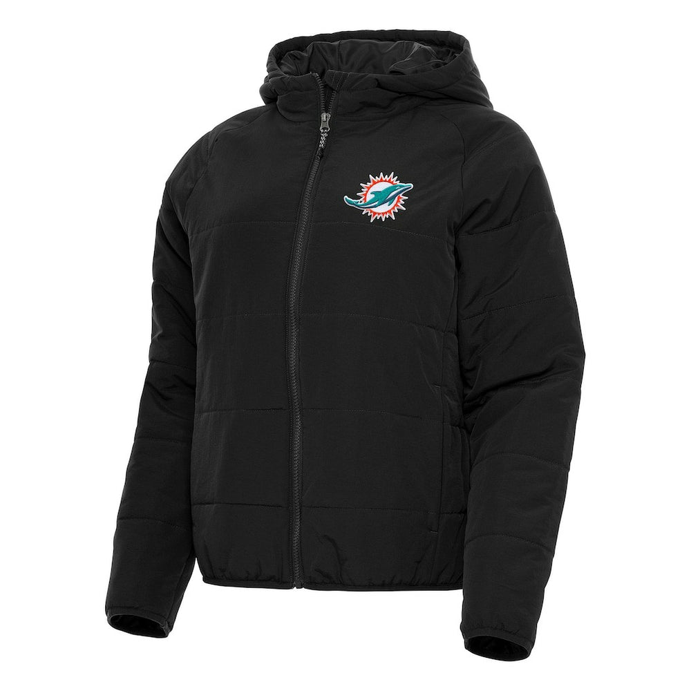 Antigua Women's Universe Full-Zip Hoodie Jacket - Miami Dolphins