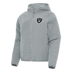 Antigua Women's Universe Full-Zip Hoodie Jacket - Las Vegas Raiders