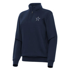 Antigua Women's Victory Quarter-Zip Top - Dallas Cowboys