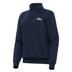 Antigua Women's Victory Quarter-Zip Top - Denver Broncos