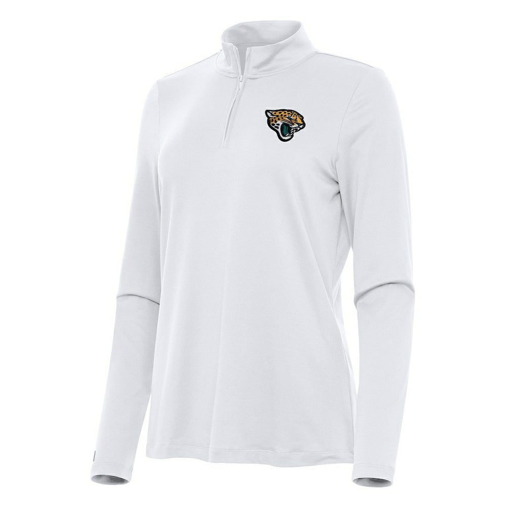 Antigua Women's Reprocess Quarter-Zip Top - Jacksonville Jaguars