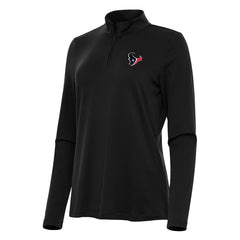 Antigua Women's Reprocess Quarter-Zip Top - Houston Texans